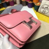 Hermes Constance Bag 23cm Epsom Leather Pink Replica