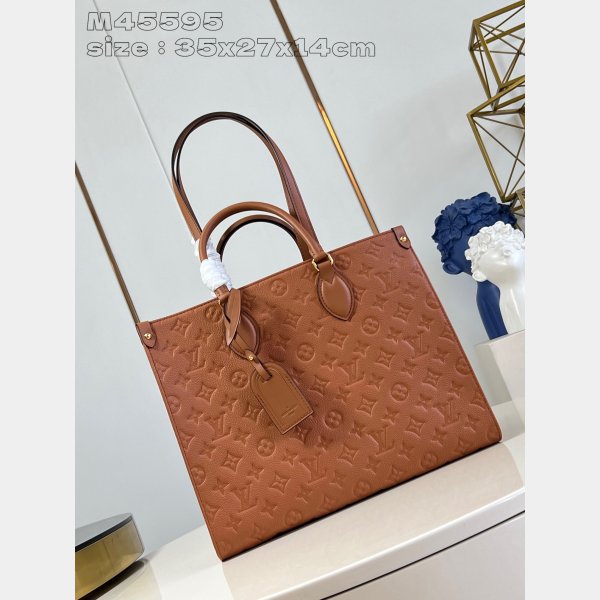 Designer Louis Vuitton Inspired Tote M12775 Onthego Copy Bag