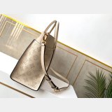 Louis Vuitton Knockoff M55802 On My Side High End Leathers in Greige Beige