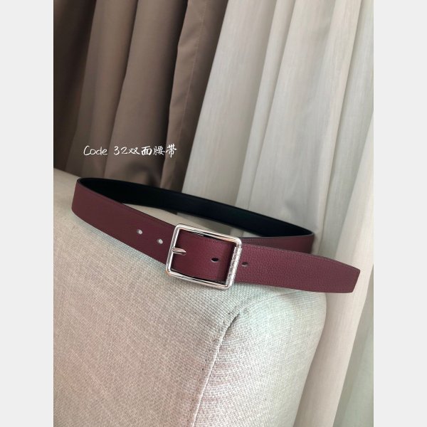 Share Fashion Hermes H Belt Reversible Leather 32mm Online