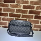 High Fashion Gucci 768391 Shoulder Grey and Black High Quality bag Bag