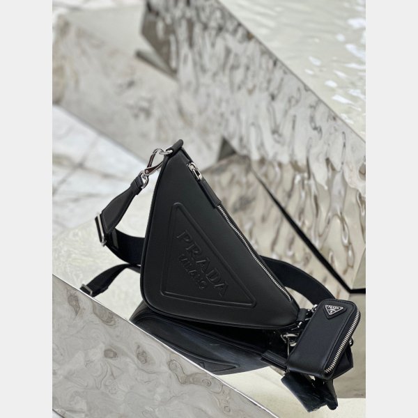 1:1 Mirror Prada calfskin triangle 7 Star bag