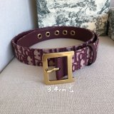 Christian Dior Perfect Belts 3.4cm Accessories Belts