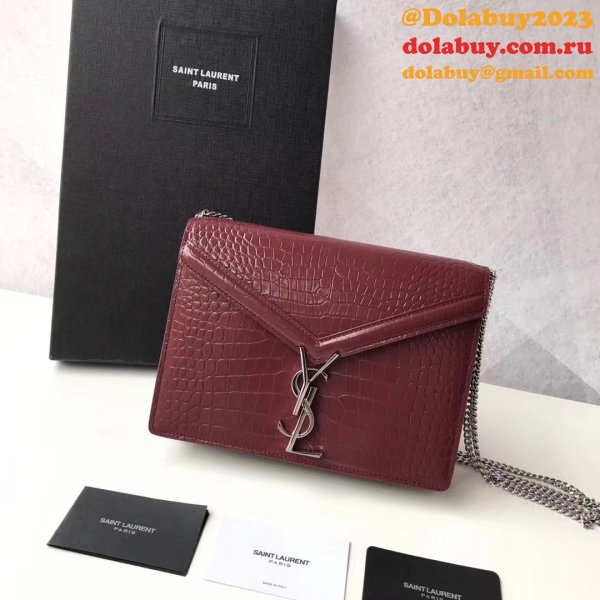 Saint Laurent AAA+ High Quality bags Shoulder 377057 Black/Red Bags