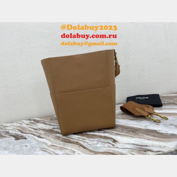 High Quality Celine Bags Sangle Brown Sale Designer