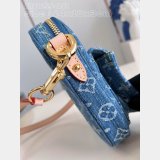 Louis Vuitton Top Quality Designer Fairfax Pochette Monogram Denim M82948