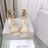 Azia 110 Patent Leather Sandal Inspired Jimmy Choo Heel: 8.5 cm Shoes