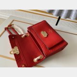 Louis Vuitton Fashion Vavin BB M44553 Red Monogram Empreinte Leather