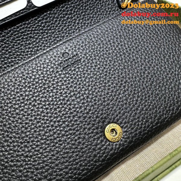 Chain Wallet Gucci Top Quality Interlocking G Python 746056 Bag