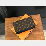 Louis Vuitton AAA+ Flore Chain Wallet Monogram M67405 Brown