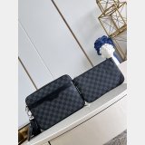 Cheap Louis Vuitton Copy N40519 Trio Messenger Damier Graphite Black Canvas