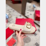 Fashion Valentino VLOGO SIGNATURE SLIDE SANDAL