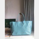 Luxury Goyard Saint Louis 020184/020144 PM/GM Blue Fashion Bag