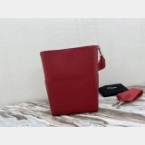 Discount Celine Sangle Seau Bucket Bag Red Calfskin High Quality bag