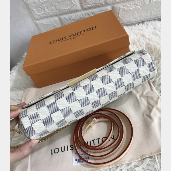 Louis Vuitton Damier Canvas Shoulder Favorite MM AAA+ N41275 Bag