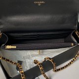 Best Top Wallet On Chain 1:1 Mirror AP4062 Black UK Bag