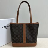 Copy SMALL CELINE TRIOMPHE CANVAS CABAS bag