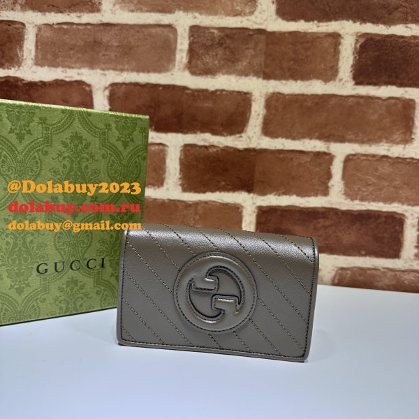 Gucci 760336 Blondie Compact Wallets Top Quality Designer Bag