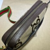 Luxury Gucci Perfect 675891 Messenger bag with jumbo GG