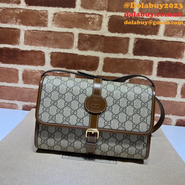 Gucci 745679 GG messenger Fashion Interlocking G High High Quality bag Bag