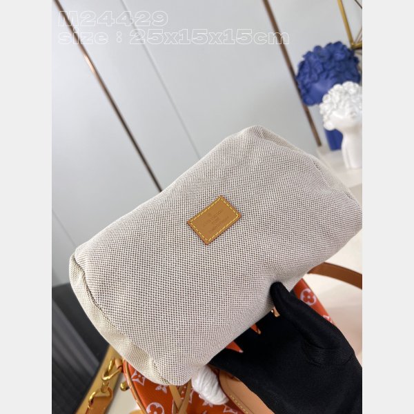 Keepall Bandoulière 50 M24429 Orange Knockoff Louis Vuitton Copy Bag