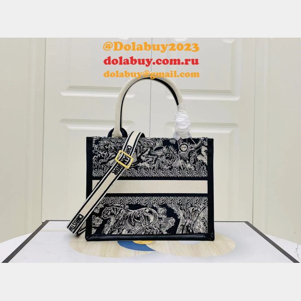 Fake DIOR BOOK TOTE WITH STRAP NEW Designer