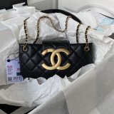 AAA+ 1:1 Mirror AS4611 Baguette Black Bags Online Sale