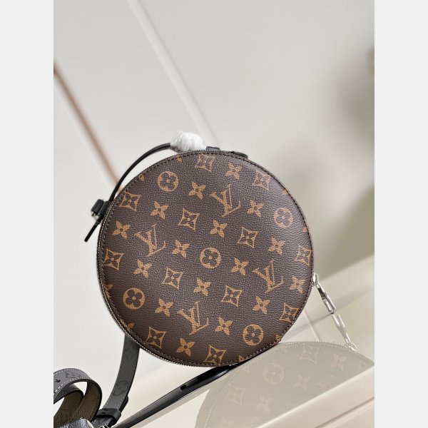 Louis Vuitton China Designer Fashion M46273 Audio Case Monogram Macassar Canvas