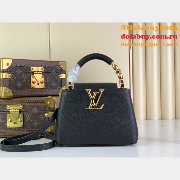 The Capucines M48865 M24989 M24698 Louis Vuitton Designer Designer Bag