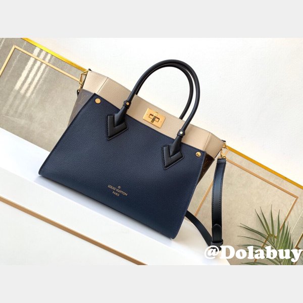 LOUIS VUITTON 1:1 Mirror M53823 ON MY SIDE IN NAVY