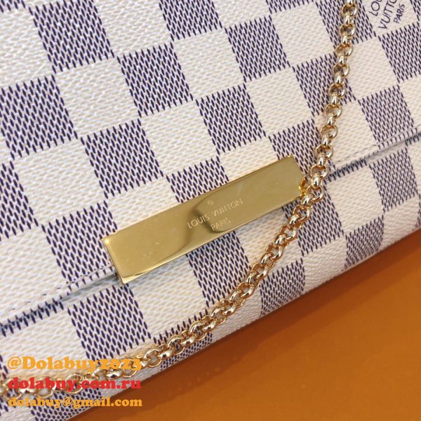 High Quality Louis Vuitton Damier Azur Canvas Favorite PM N41277 Designer