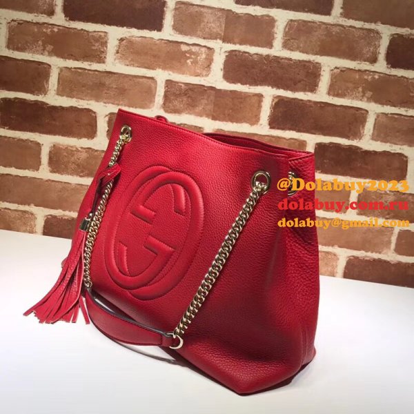 7 Star Gucci Cheap Soho leather shoulder 308982 bag