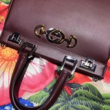 High Quality Gucci UK Zumi snakeskin small top handle 569712 bag