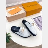 Upper Case Flat Open Back 1A884I Loafer Designer Louis Vuitton Shoes