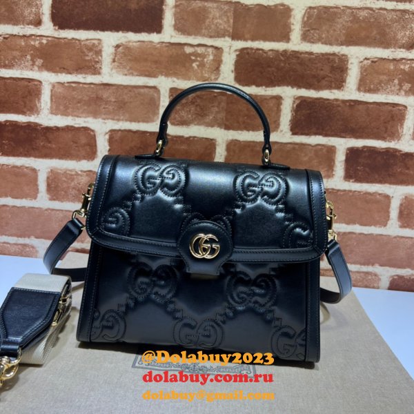 Gucci Designer Copy 736877 Matelasse GG Top Handle Bag