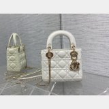 UK DIOR lambskin mini lady bag 17cm