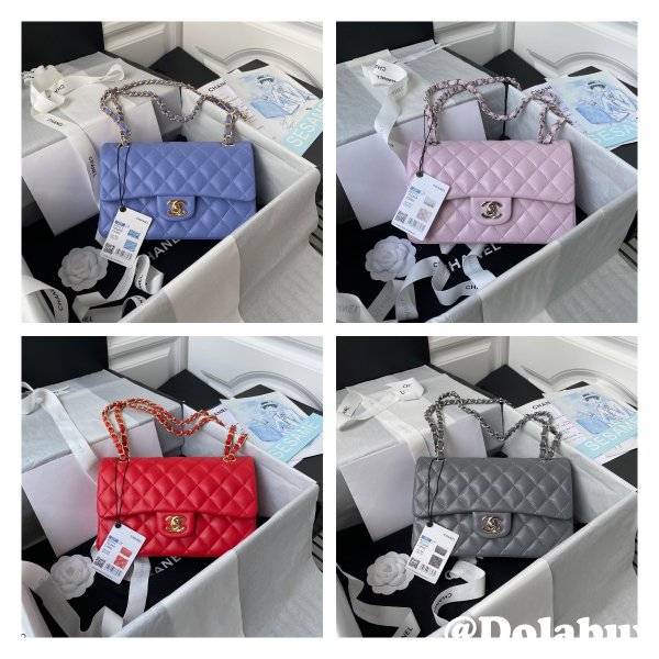 High Quality AAA+ Medium Classic Flap CF 23cm Bag