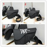 Fashion CHRISTIAN DIOR saddle homme men bag