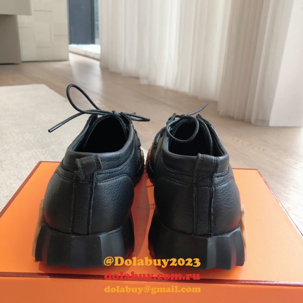 Wholesale hermes men Bouncing leather sneaker