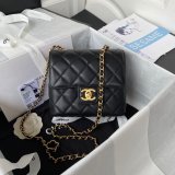 Where To Buy 1:1 Designer High Quality bag AS3648/AS3649 Small Flap Bag