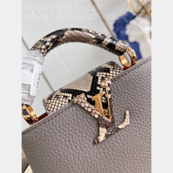 High Quality LV Capucines N82068 Fake Replcia Bag