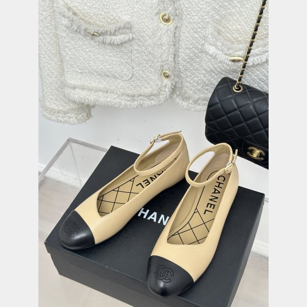 High-Quality Classic Fake Double C Mary Jane Shoes