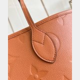 Louis Vuitton Wholesale Neverfull Cognac M12605 Luxury Bag