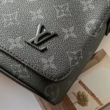 Fake M44000 Louis Vuitton Monogram Eclipse District PM Bag