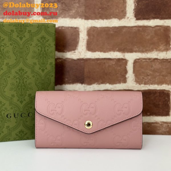 Perfect Best Gucci Copy 1:1 Mirror 772791 GG Continental Wallet