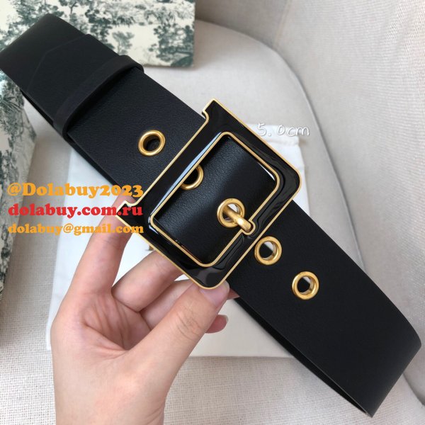 Christian Dior Perfect Belts 3.5CM & 5.0CM Black Shop Online Now