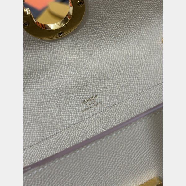 Fake Hermes  D Ancre to go clutch Epsom bag