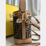 Knockoff Wholesale Fendi Mon Tresor FF small BUCKET BAG