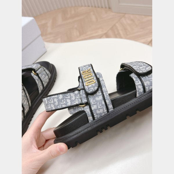 Cheap classical print Dioract Sandal