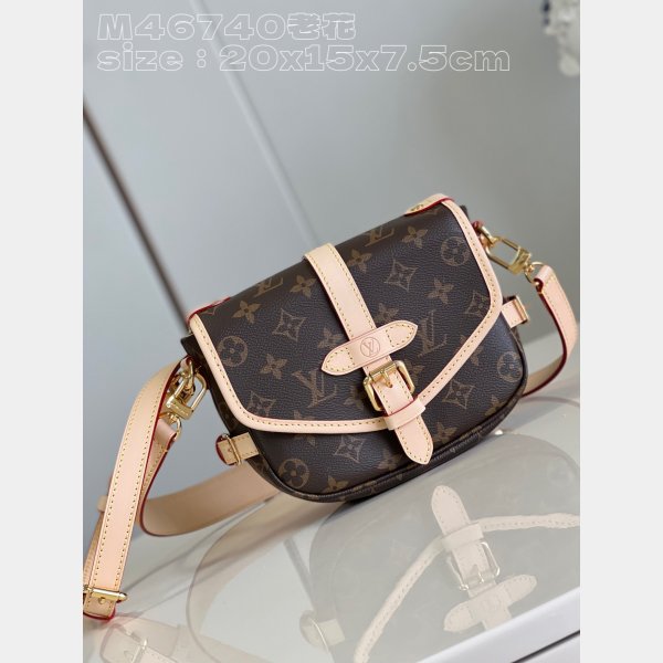 Saumur M46740 Knockoff Louis Vuitton Shoulder  Wholesale